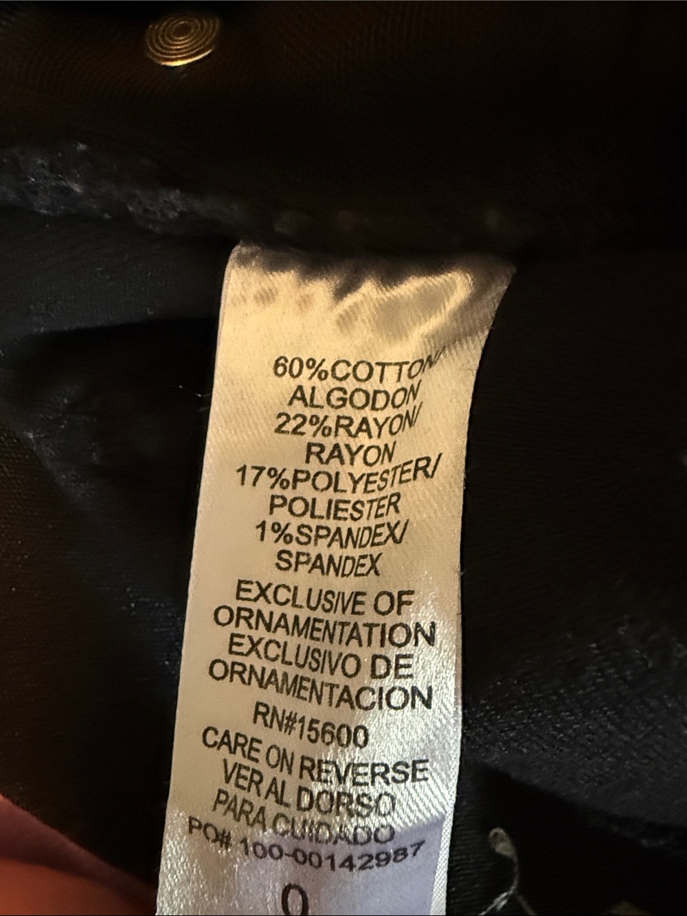 Wit & Wisdom Black Straight-Leg Jeans - Picture 8 of 8